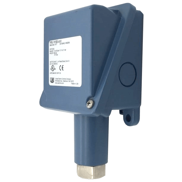 United Electric Pressure Switch, 100 Series Type H100 Model 680